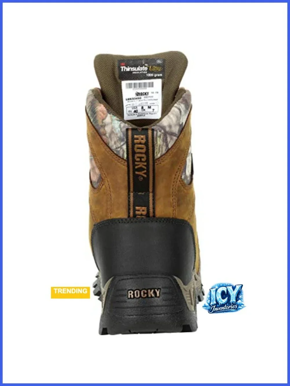 Waterproof Pull-On Snake Boots with Leather Upper